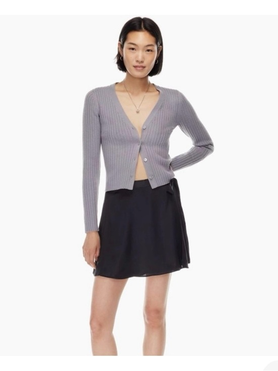 Wilfred Sweaters - Wilfred Manila Cardignan - Light Grey